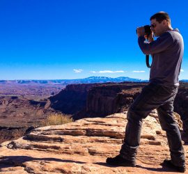 Marcelo Ozorio at Canyonlands National Park - Utah - USA